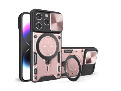 Case for iPhone 16 Pro Max - Techsuit CamGuard Pro - Rose Gold