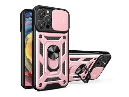 Case for iPhone 16 Pro Max - Techsuit CamShield Series - Rose Gold