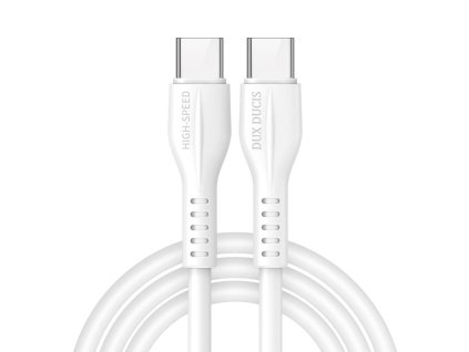 Datový kabel USB-C / USB-C 60W 3A 1m Dux Ducis - bílý