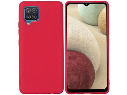 Kryt Realme 8i Silicone case červené