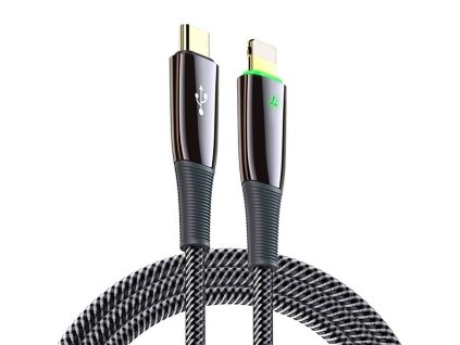 Datový kabel iPhone Lightning 18W 1,2m lightning/USB-C, Dux Ducis - černý