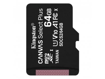 Paměťová karta Kingston microSDHC 64GB