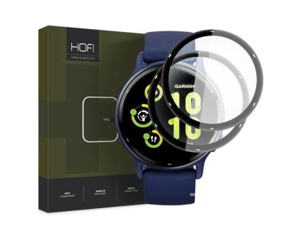 Tvrzené hybridní sklo GARMIN VIVOACTIVE 5 HOFI Hybrid Pro+ 2ks černé