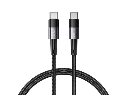 Datový kabel Tech-Protect Ultraboost USB-C na USB-C, 5A PD100W 1m šedý
