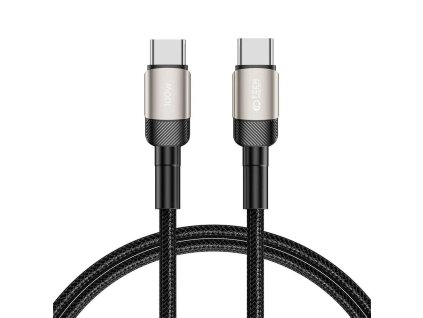 Datový kabel Tech-Protect Ultraboost USB-C na USB-C, 5A PD100W 1m titanium
