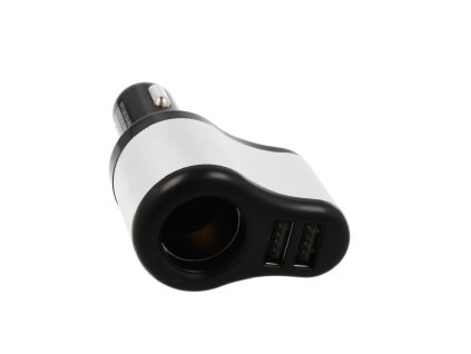 Nabíječka do auta Reverse SC-51 3,1A 2xUSB + AD černá