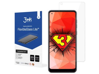 Hybridní sklo Xiaomi Redmi Note 11 5G / Redmi Note 11s 5G / Redmi Note 11T 5G / Poco M4 Pro 5G, 3mk Flexible Glass Lite thin (0.16mm)