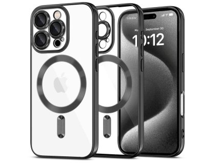 Kryt iPhone 16 Pro Tech-Protect MagFlex MagSafe Shiny černé