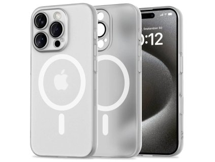 Kryt iPhone 16 Pro Max Tech-Protect Magslim MagSafe Matte white