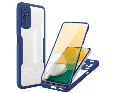 Pouzdro Samsung Galaxy A55 5G Techsuit - ColorVerse 360 Series + ochrana obrazovky, modré
