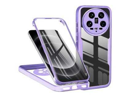 Pouzdro Xiaomi 14 Ultra Techsuit - ColorVerse 360 Series + ochrana obrazovky, fialové