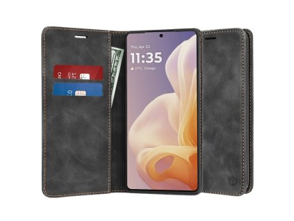 Pouzdro Motorola Moto G34 / G45, Techsuit Confy Cover, černé