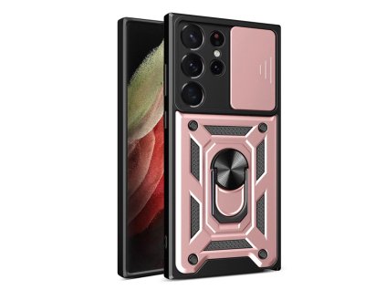 Kryt Samsung Galaxy S22 Ultra Techsuit CamShield Pro rose gold