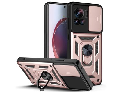 Kryt Motorola EDGE 30 Ultra Techsuit CamShield Pro rose gold