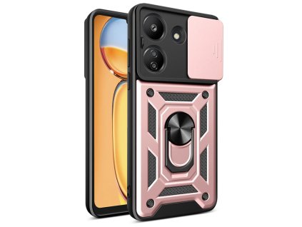 Kryt Xiaomi Redmi 13C 4G / Poco C65 Techsuit CamShield Pro rose gold