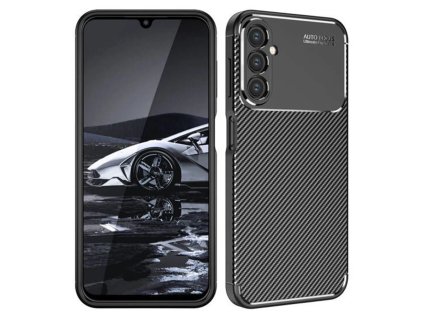 Kryt Samsung Galaxy A15 5G / A15 4G, Techsuit CarbonFiber černý
