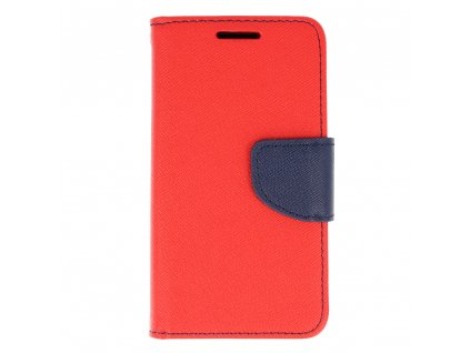 Pouzdro flip fancy iPhone 14 červená/modrá