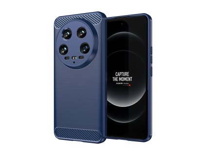Kryt Xiaomi 14 Ultra, Armored Carbon modrý