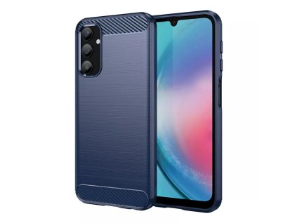 Kryt Samsung Galaxy A34 5G, Armored Carbon modrý