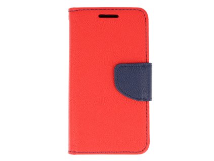 Pouzdro flip fancy iPhone 14 Plus červená/modrá