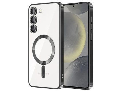 Kryt Samsung Galaxy S21 Plus 5G Techsuit Luxury Crystal MagSafe - černý