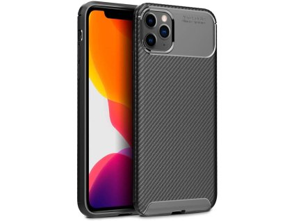 Kryt Huawei P30 Pro case Armored Shockproof Carbon Fiber black