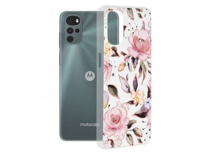 Kryt Motorola Moto G60 Techsuit - Marble Series - Chloe White