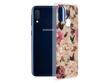 Kryt Samsung Galaxy A20e Techsuit - Marble Series - Mary Berry Nude
