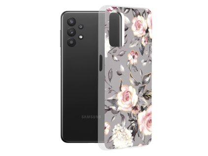 Kryt Samsung Galaxy A32 5G Techsuit - Marble Series - Bloom of Ruth Gray
