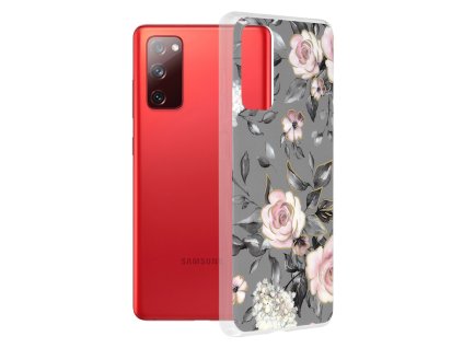 Kryt Samsung Galaxy S21 FE Techsuit - Marble Series - Bloom of Ruth Gray