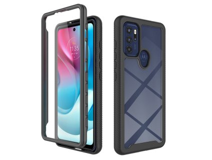 Pouzdro Motorola Moto G60s Techsuit - Defense360 Pro + ochrana obrazovky, černé