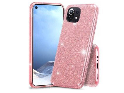 Kryt Samsung Galaxy A33 5G třpytky růžový