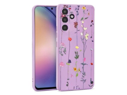 Kryt Samsung Galaxy A34 5G Tech-Protect Mood Garden fialový