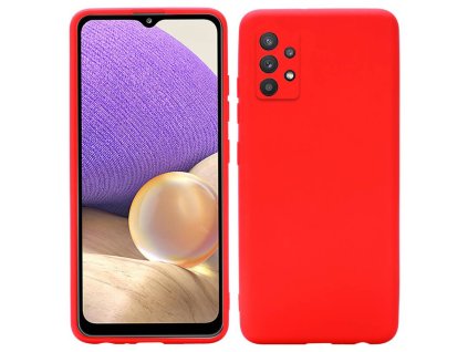 Kryt Samsung Galaxy A53 5G Silicone case červené