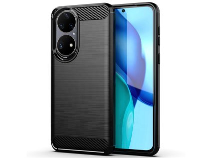 Kryt Huawei P50 Armored Carbon černý