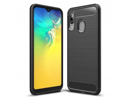 Kryt Samsung Galaxy A20e Armored Carbon černý