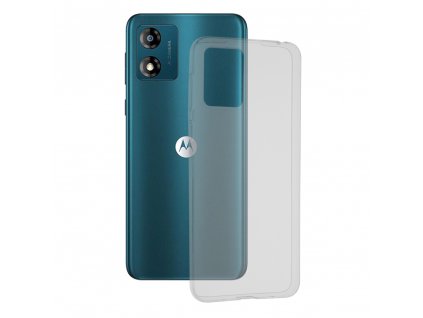 Kryt pro Motorola Moto E13 Silicone transparentní