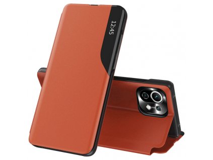Pouzdro Xiaomi Mi 11 Lite 4G / Mi 11 Lite 5G / 11 Lite 5G NE eFold Series oranžové