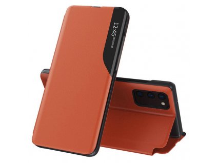 Pouzdro Samsung Galaxy A03s  eFold Series, oranžové