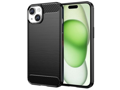 Kryt iPhone 15 Plus Armored Carbon černý