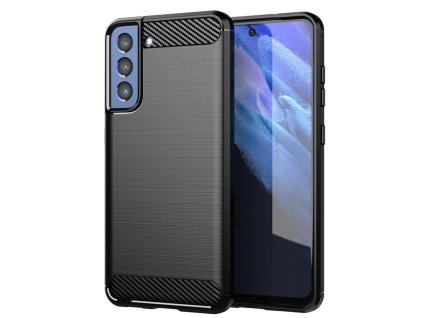 Kryt Samsung Galaxy S21 FE, Armored Carbon černý