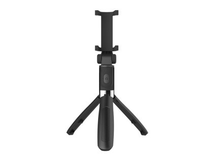 Selfie tyč Tripod Techsuit L01 Stabilní držák na stativ s výsuvným ramenem, dálkové ovládání Bluetooth, 70 cm – černý