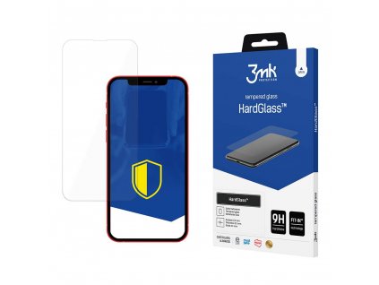 Tvrzené sklo 5D iPhone 15 Pro Max, 3mk Hard Glass černé