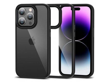 Kryt Apple iPhone 15 Pro Max Tech-Protect Magmat černý/transparentní