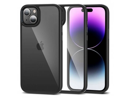 Kryt Apple iPhone 15 Tech-Protect Magmat černý/transparentní