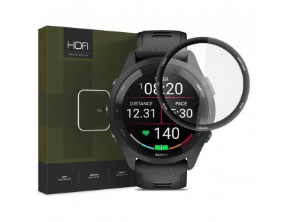 Tvrzené hybridní sklo GARMIN FORERUNNER 265S HOFI Hybrid Pro+ černé