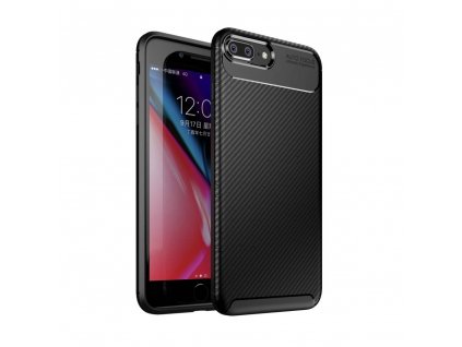 Kryt iPhone 7 / 8 / SE 2 / SE 3 case Armored Shockproof Carbon Fiber black
