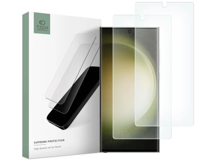 Ochranná fólia TECH-PROTECT SUPREME FLEX 2-PACK GALAXY S23 ULTRA HYDROGEL FILM CLEAR