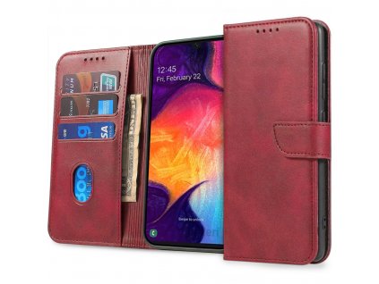 Pouzdro flip Samsung Galaxy S22 Nexeri Wallet červené