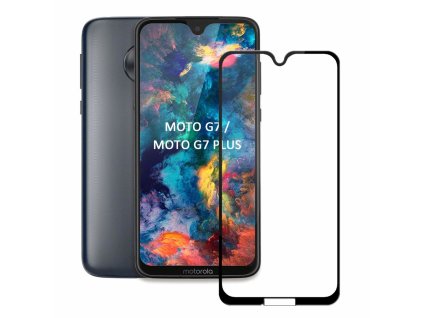 Tvrzené sklo 5D pro Motorola Moto G10 / G30  Full Glue černé